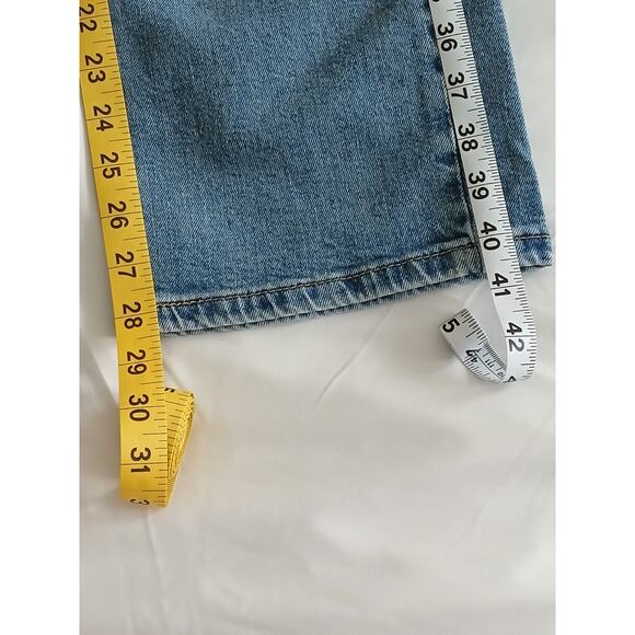 Levis 514 Jeans 36x30 Blue Light Wash Straight Leg Regular Comfortable Fit Denim - Picture 7 of 15